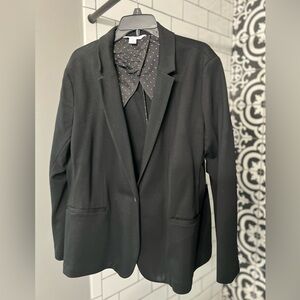 Black blazer, jacket, Old Navy XXL